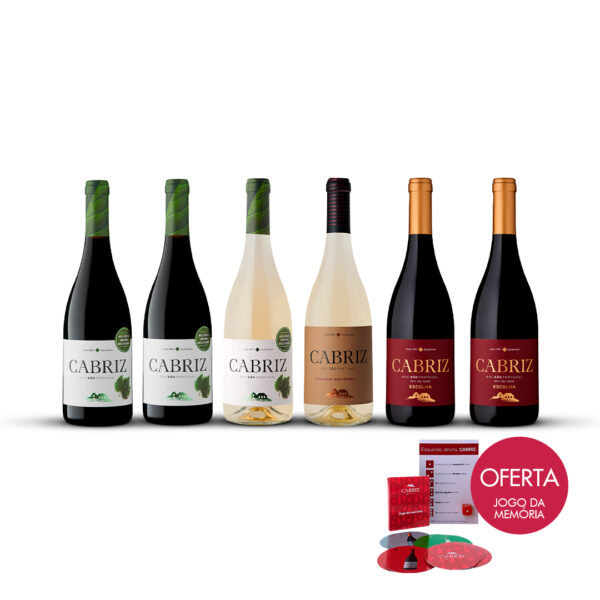 Para os curiosos - Pack de vinhos Cabriz